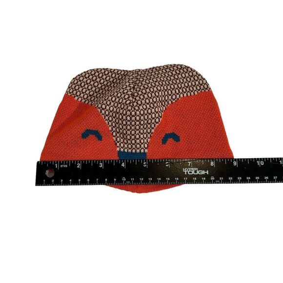Patagonia Baby Animal Friends Fox Beanie Hat, Henna Brown EUC - Picture 4 of 4